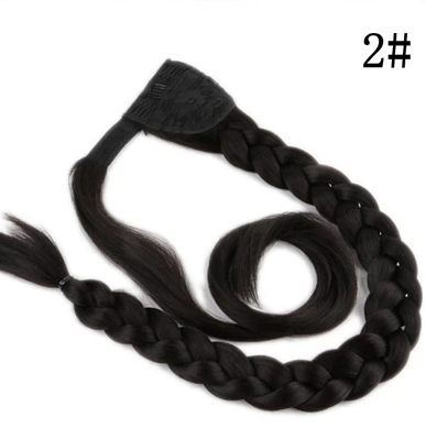 Jumbo Pre Braided Ponytail Synthetic Hair Extension